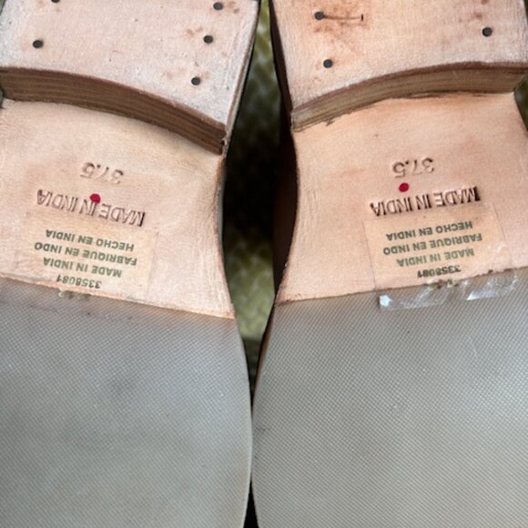 FREE PEOPLE Arlo Santa Fe Lush Natural Tan Elastic Croc Chelsea Boots - Picture 10 of 16